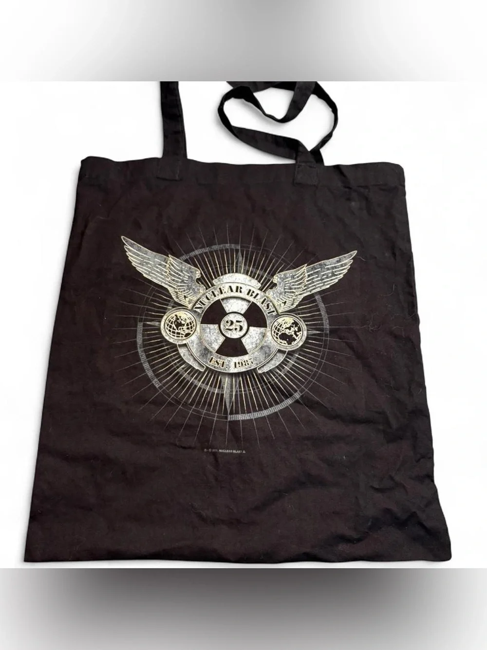 Nuclear blast Black Graphic Tote Bag